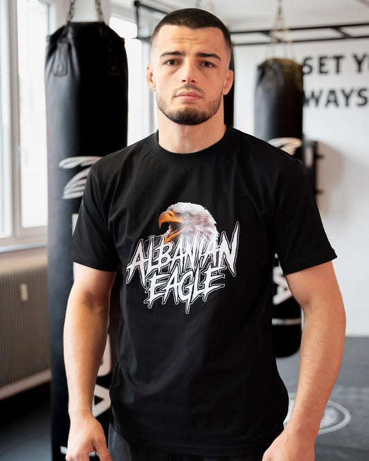 ALBANIAN EAGLE T-Shirt Schwarz