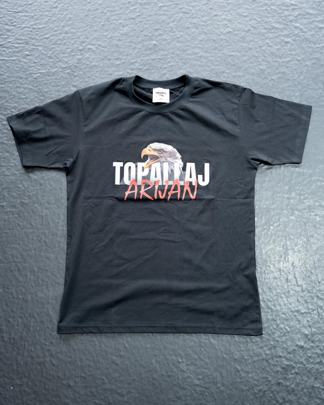 ARIJAN TOPALLAJ T-Shirt SCHWARZ