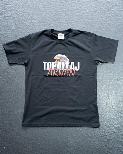 ARIJAN TOPALLAJ T-Shirt SCHWARZ